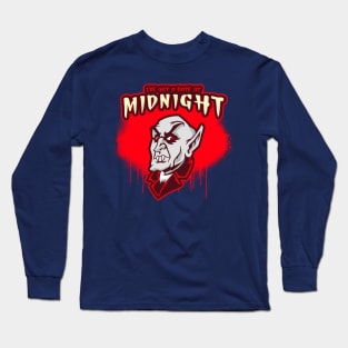 Vintage Vampire "I've Got A Date At Midnight" Nosferatu Long Sleeve T-Shirt